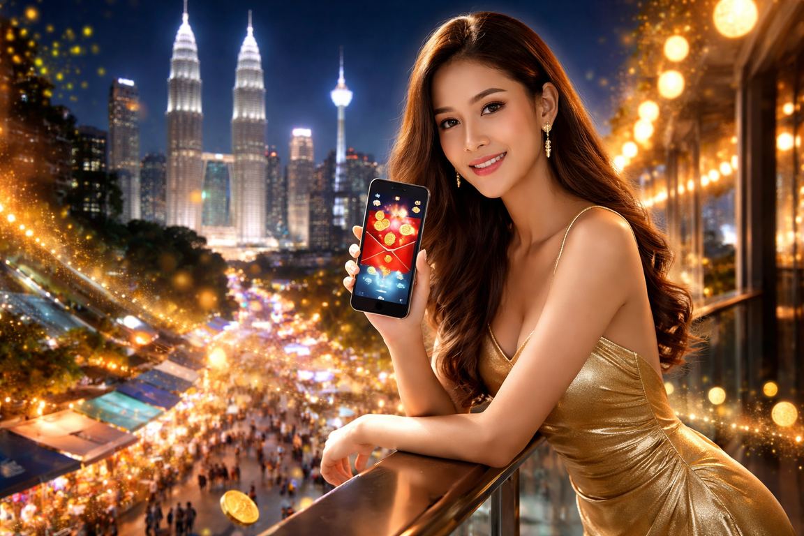 Bonus sampul merah perayaan Tahun Baru Cina di spinner77 Kuala Lumpur
